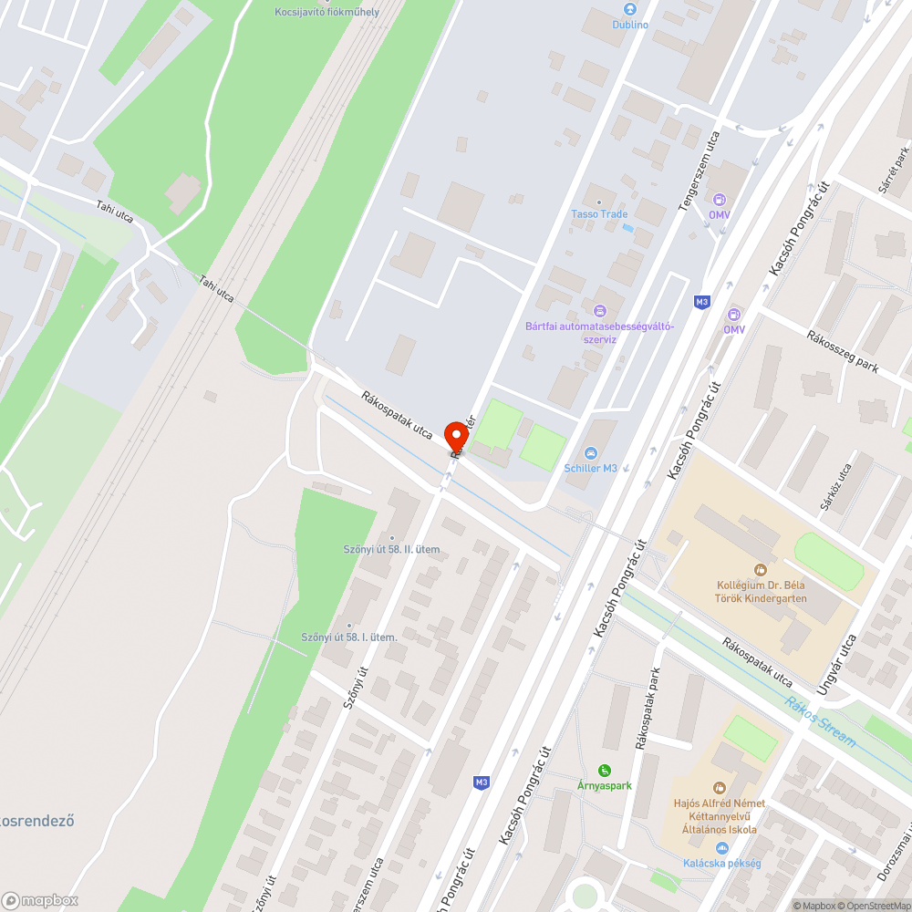 Levert behajtani tilos tábla bejelentés helye