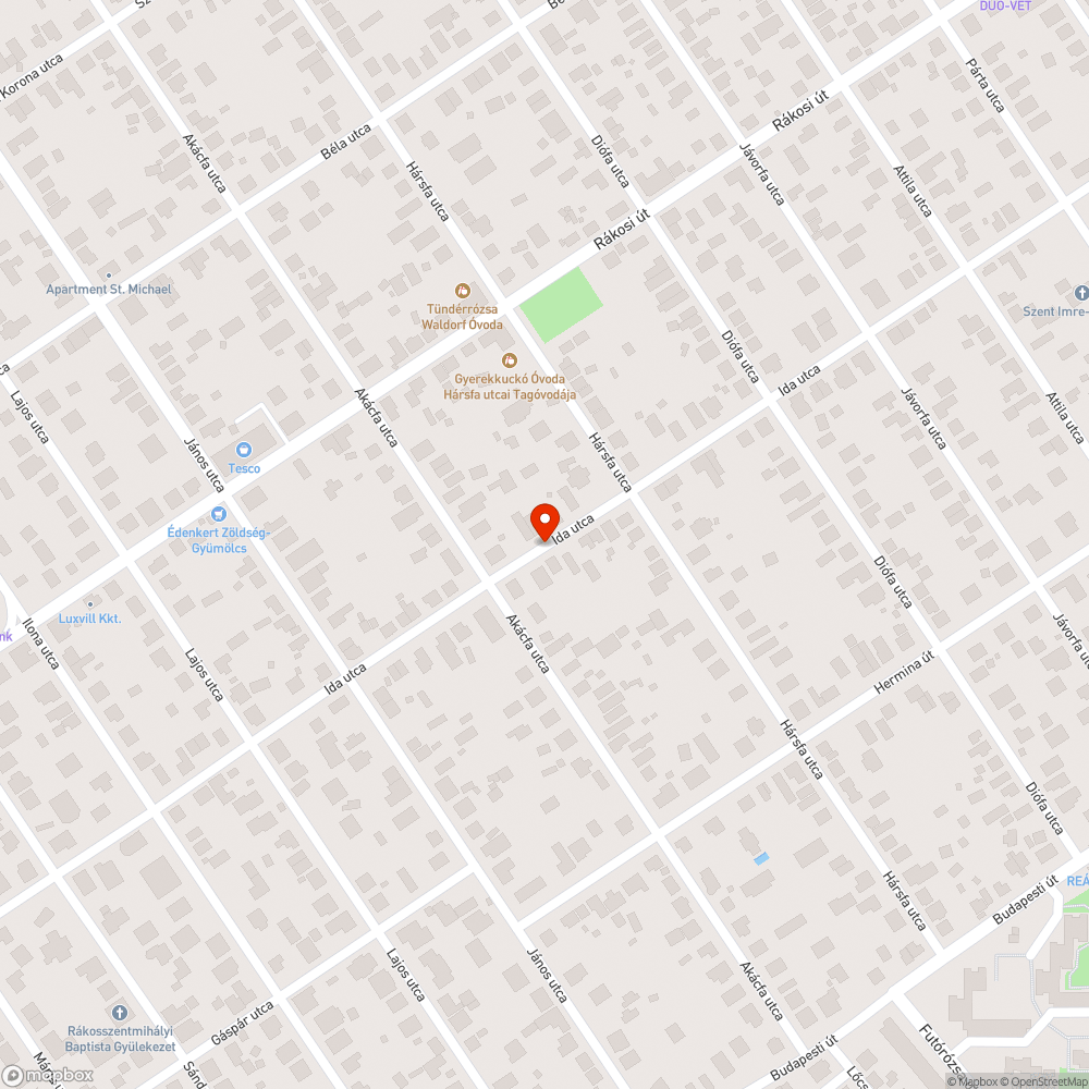 Beszakadt/lesüllyedt járda bejelentés helye