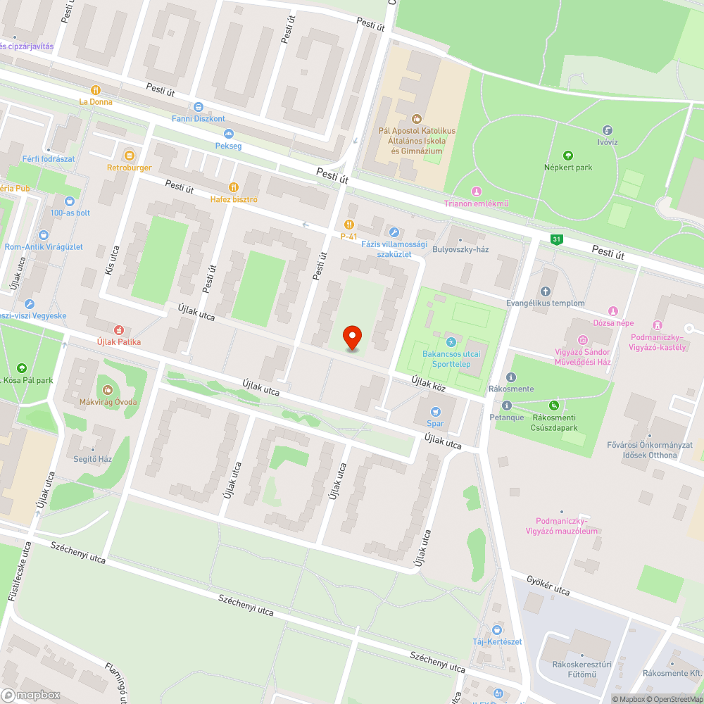 Ott hagyott bója bejelentés helye