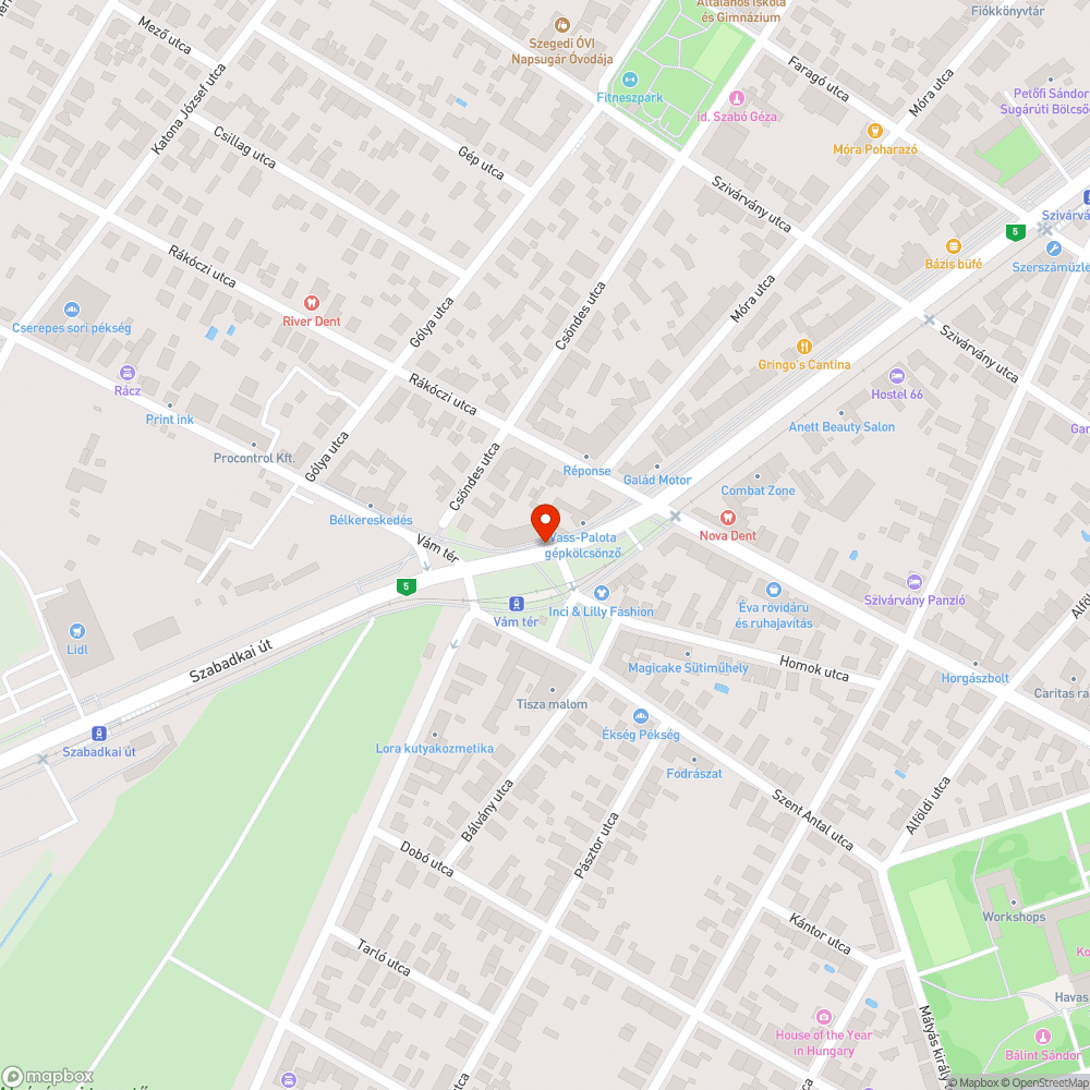 Kiégett lámpák a sugárúton bejelentés helye