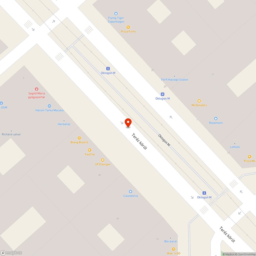 Kátyús, repedezett út bejelentés helye