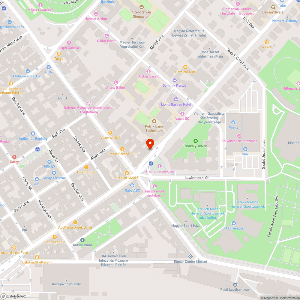 Állandó járdán parkolás bejelentés helye