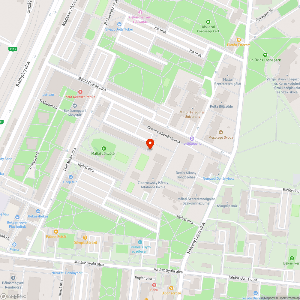 Üvegszilánkok bejelentés helye