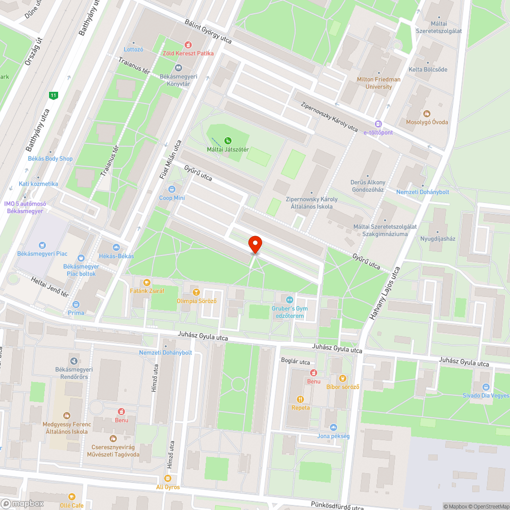 Szegélyek akadálymentesítése bejelentés helye