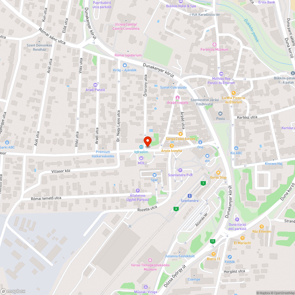 Alig látható közlekedési tábla bejelentés helye