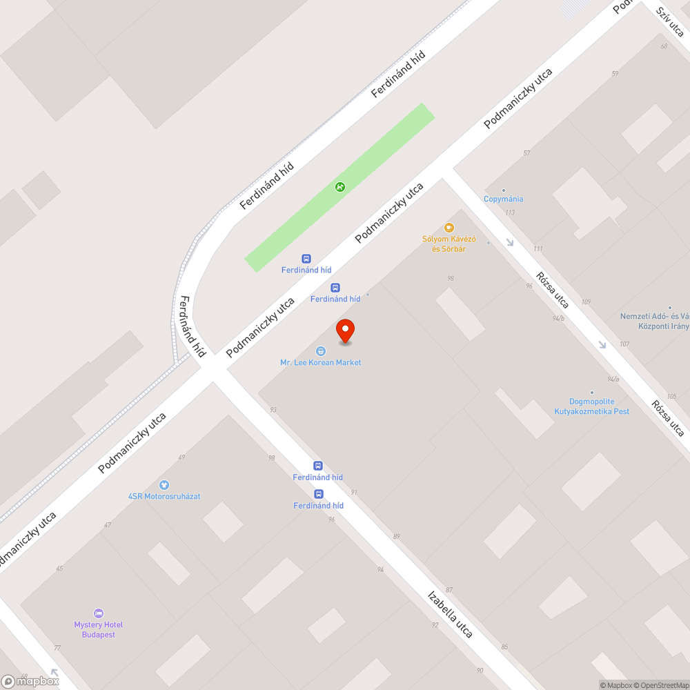 Botlásveszélyes fedlap bejelentés helye