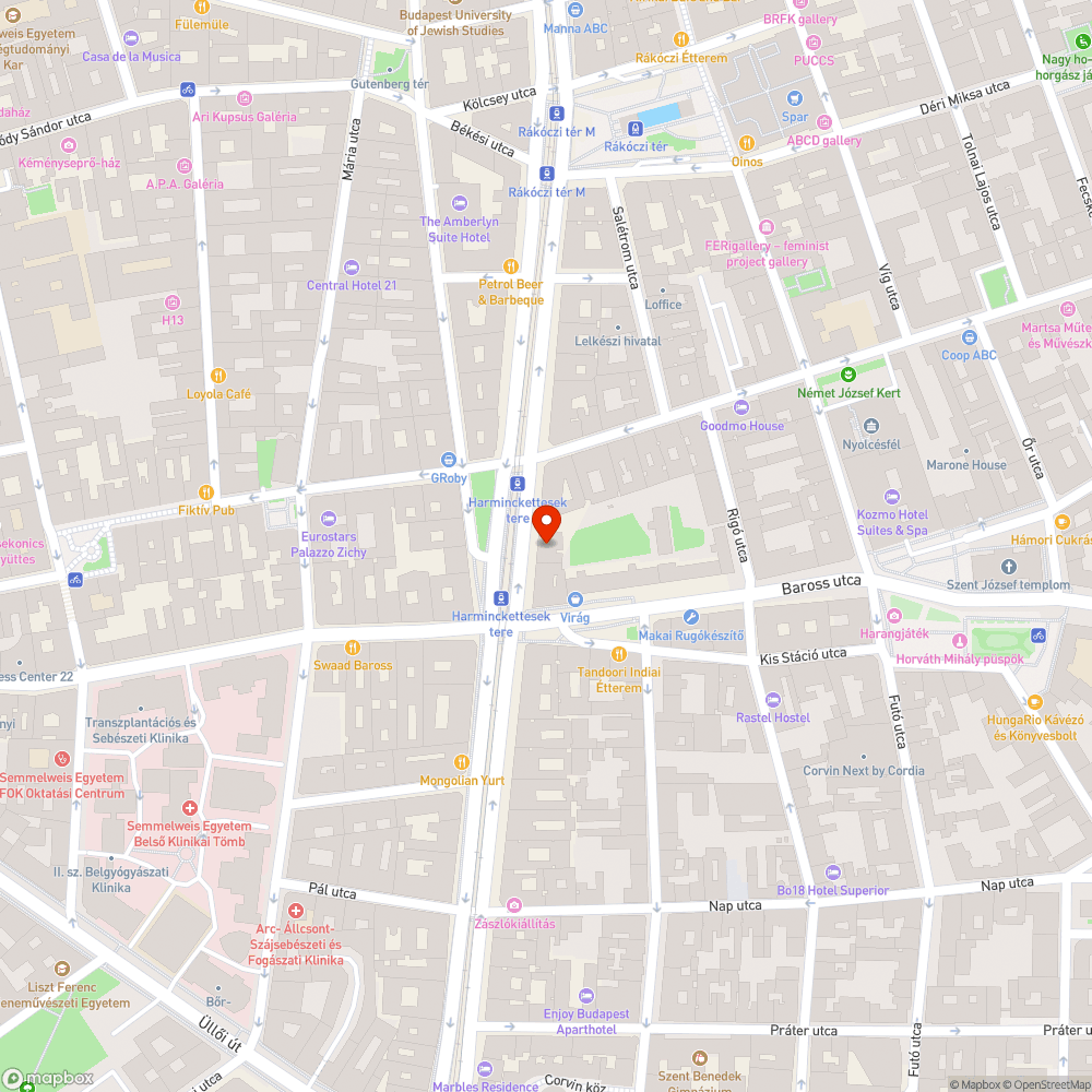 Megsüllyedt közműfedlap és repedt járda bejelentés helye