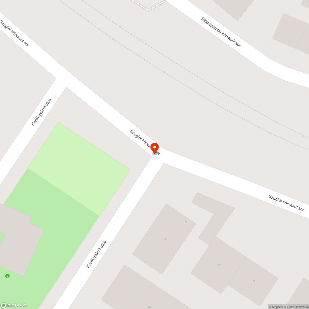 Szemét a Szuglói körvasút sori hulladéklerakónál bejelentés helye