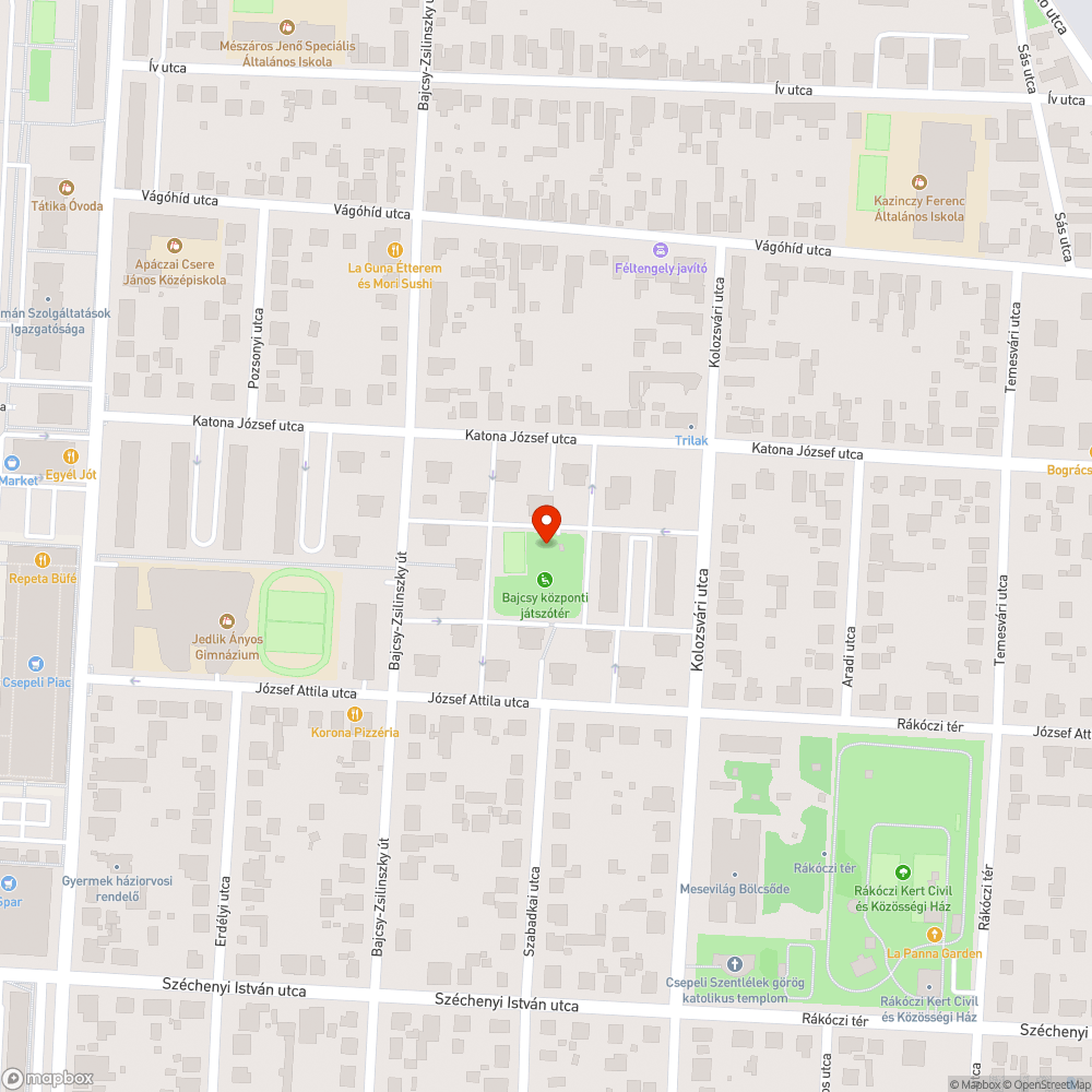 Törött libikóka a Süsü játszótéren bejelentés helye