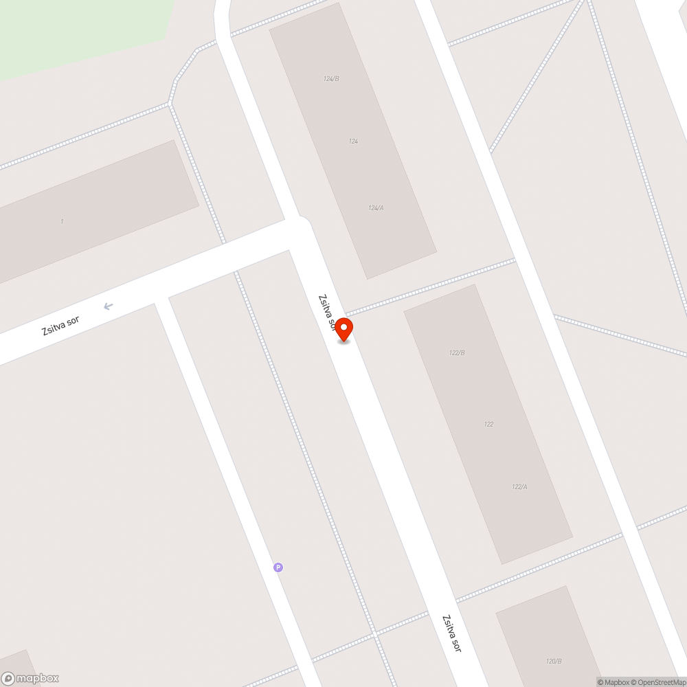 Egyre mélyülő kátyú a Csongrádi sugárút szervizútján bejelentés helye