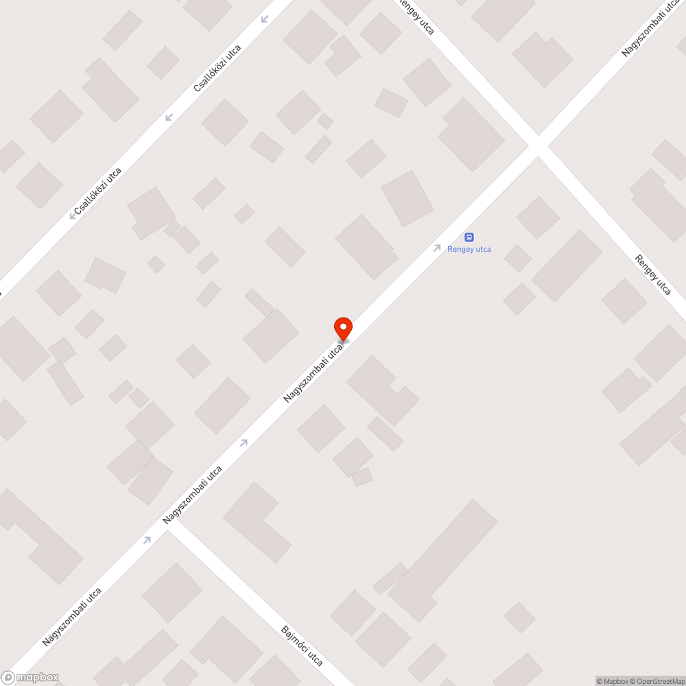 Méretes úthiba a Nagyszombati utcán bejelentés helye