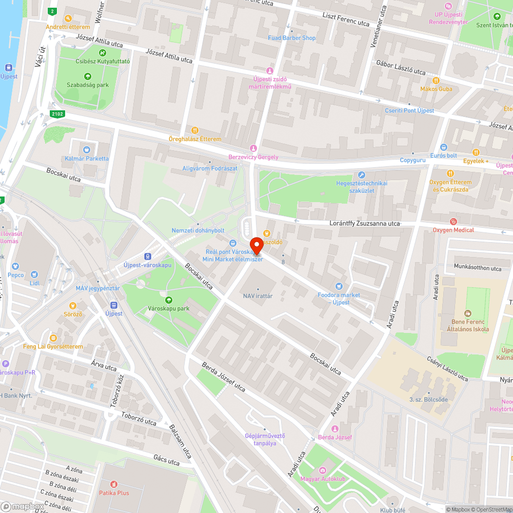 Elhagyott jármű a Temesvári utca Bocskai utcnál létrehozott vadiúj parkolóban bejelentés helye