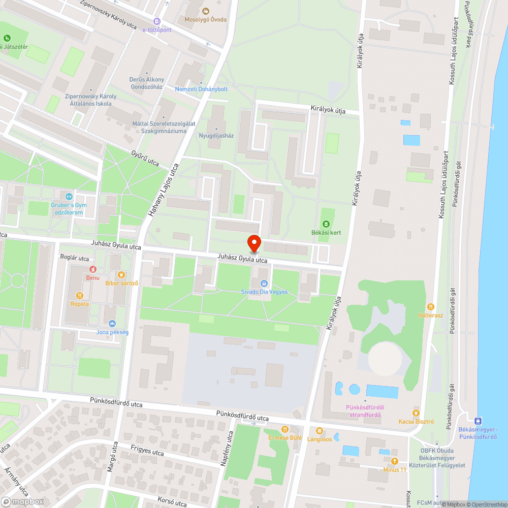 Betontörmelék kihelyezve bejelentés helye