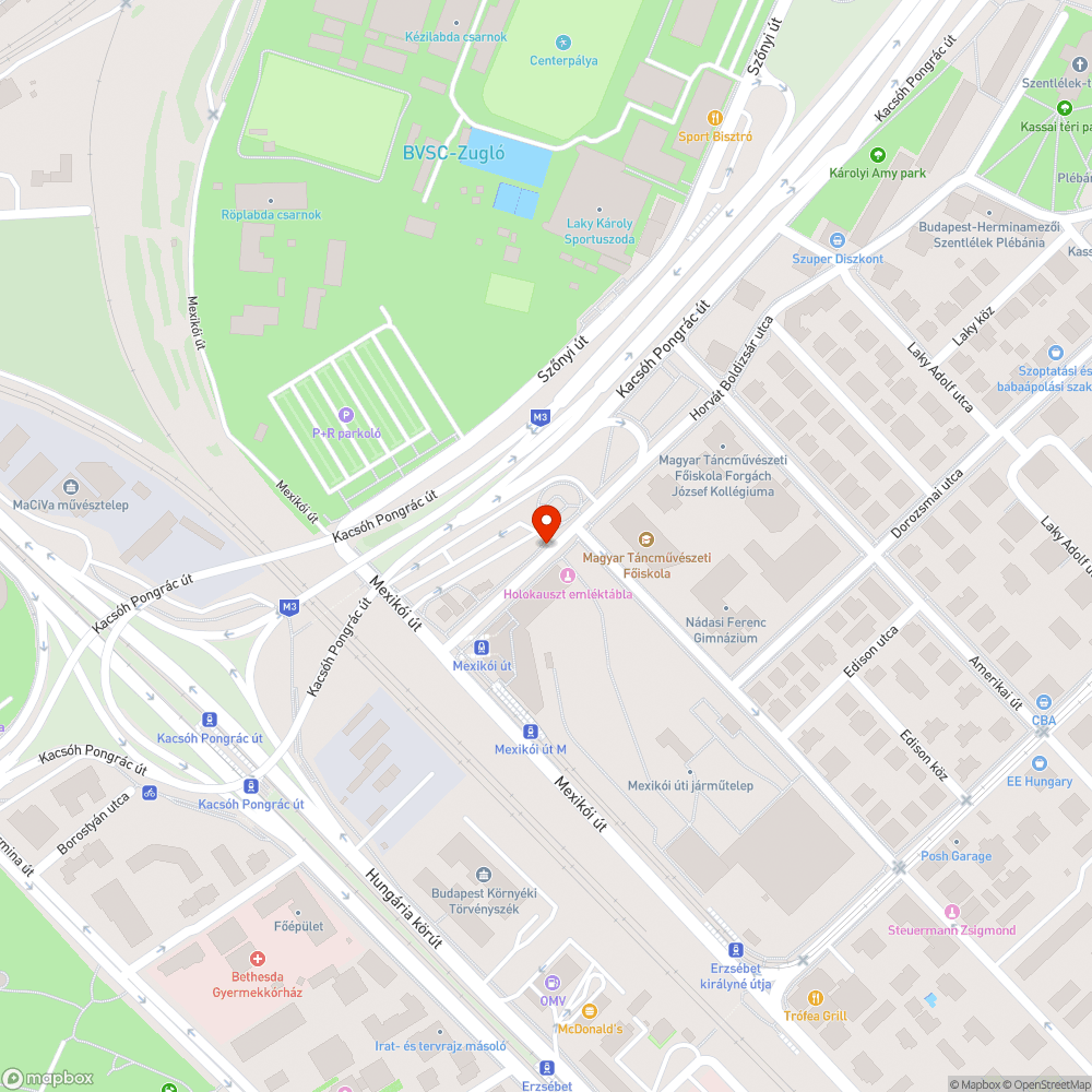 Parkolóhely kijelölésének hiánya bejelentés helye