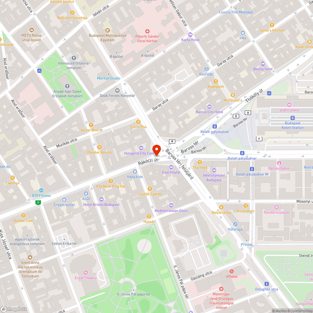 Kitört pollerek bejelentés helye