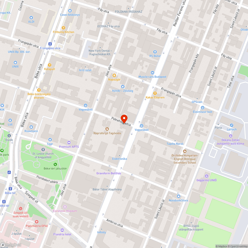 Kidobott kanapé bejelentés helye