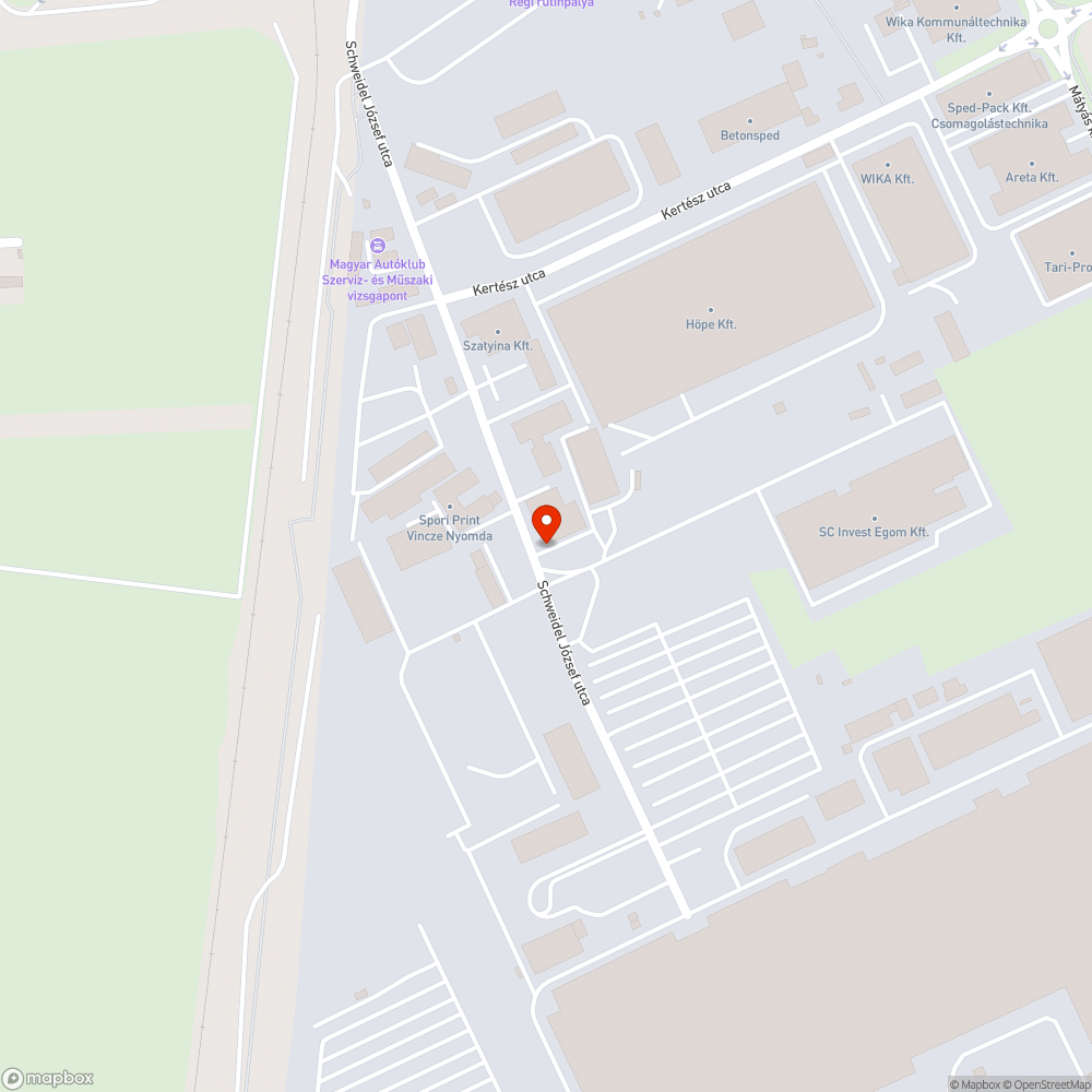 Járda melletti zöld területen parkolás bejelentés helye