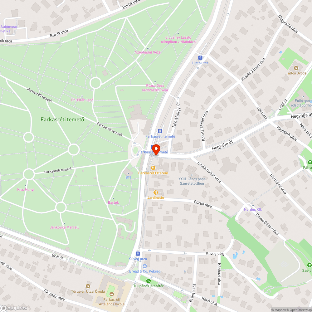 Megsüllyedt fedlap bejelentés helye