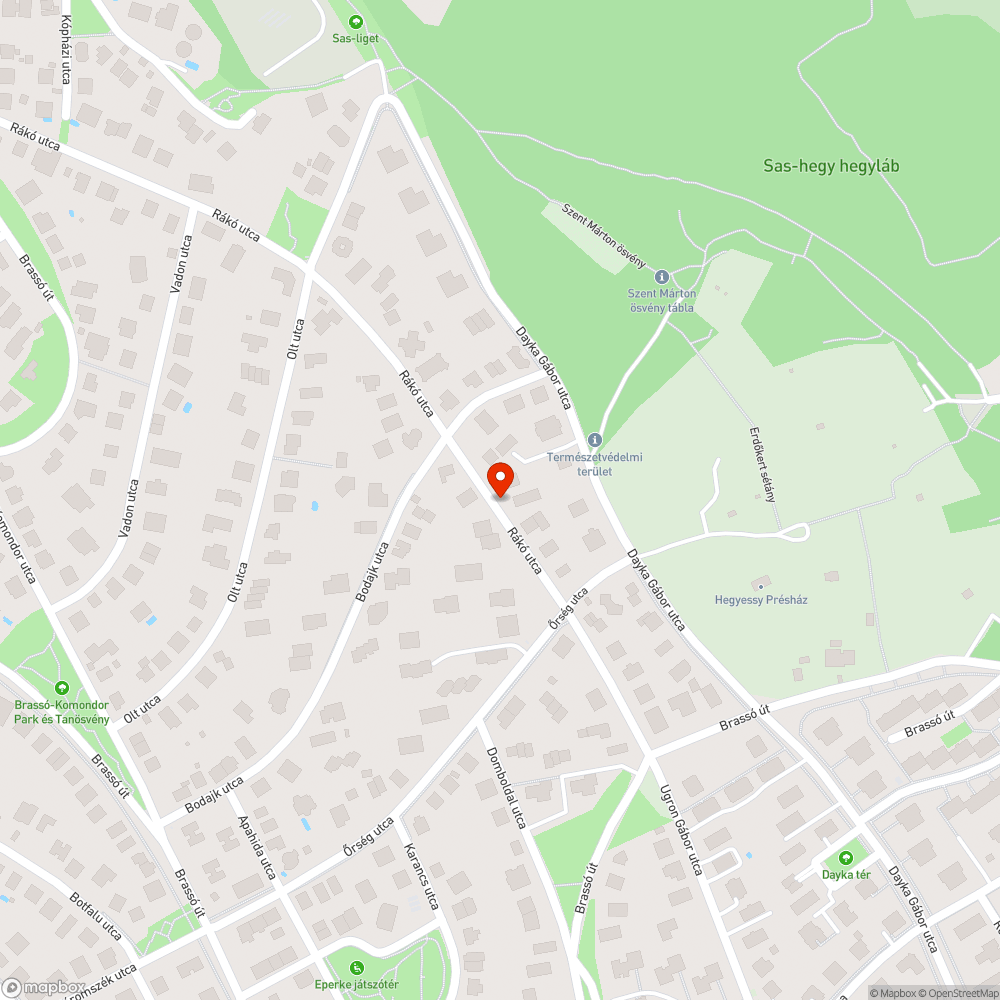 Megsüllyedt fedlap bejelentés helye