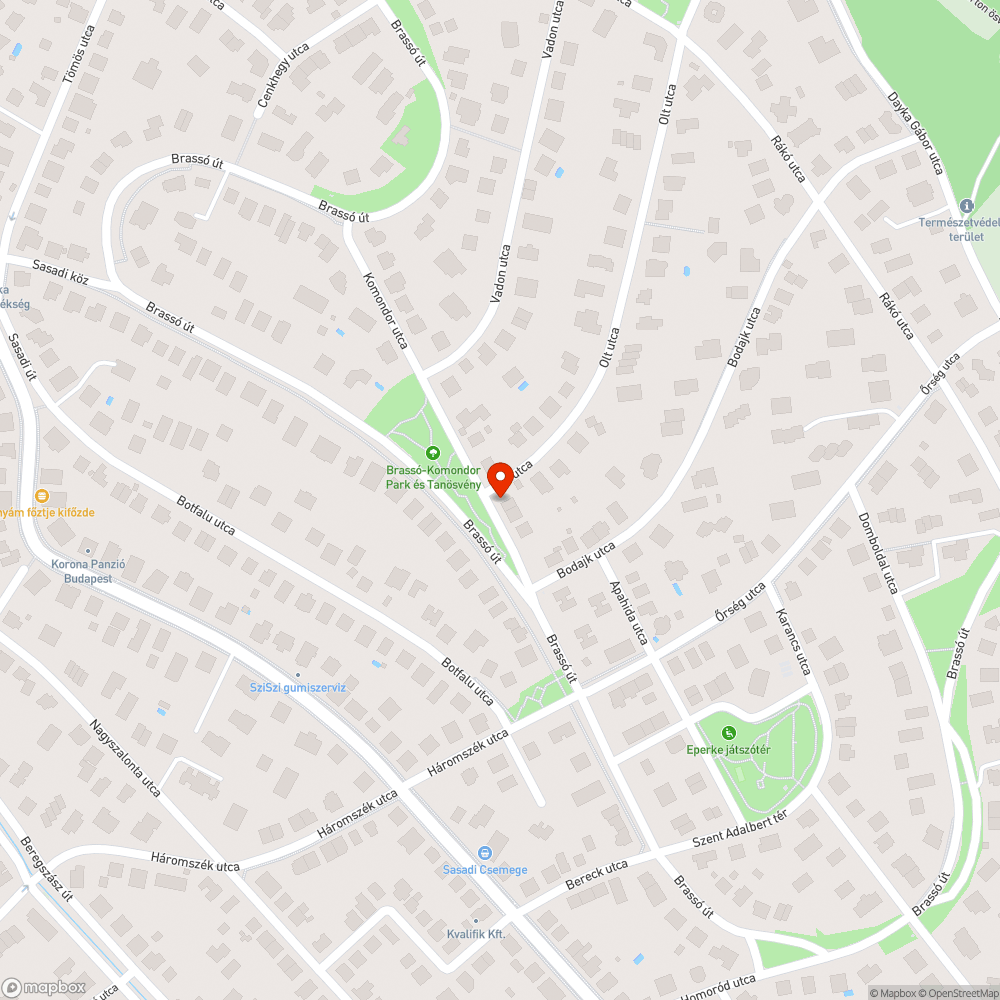 Sérült keret bejelentés helye