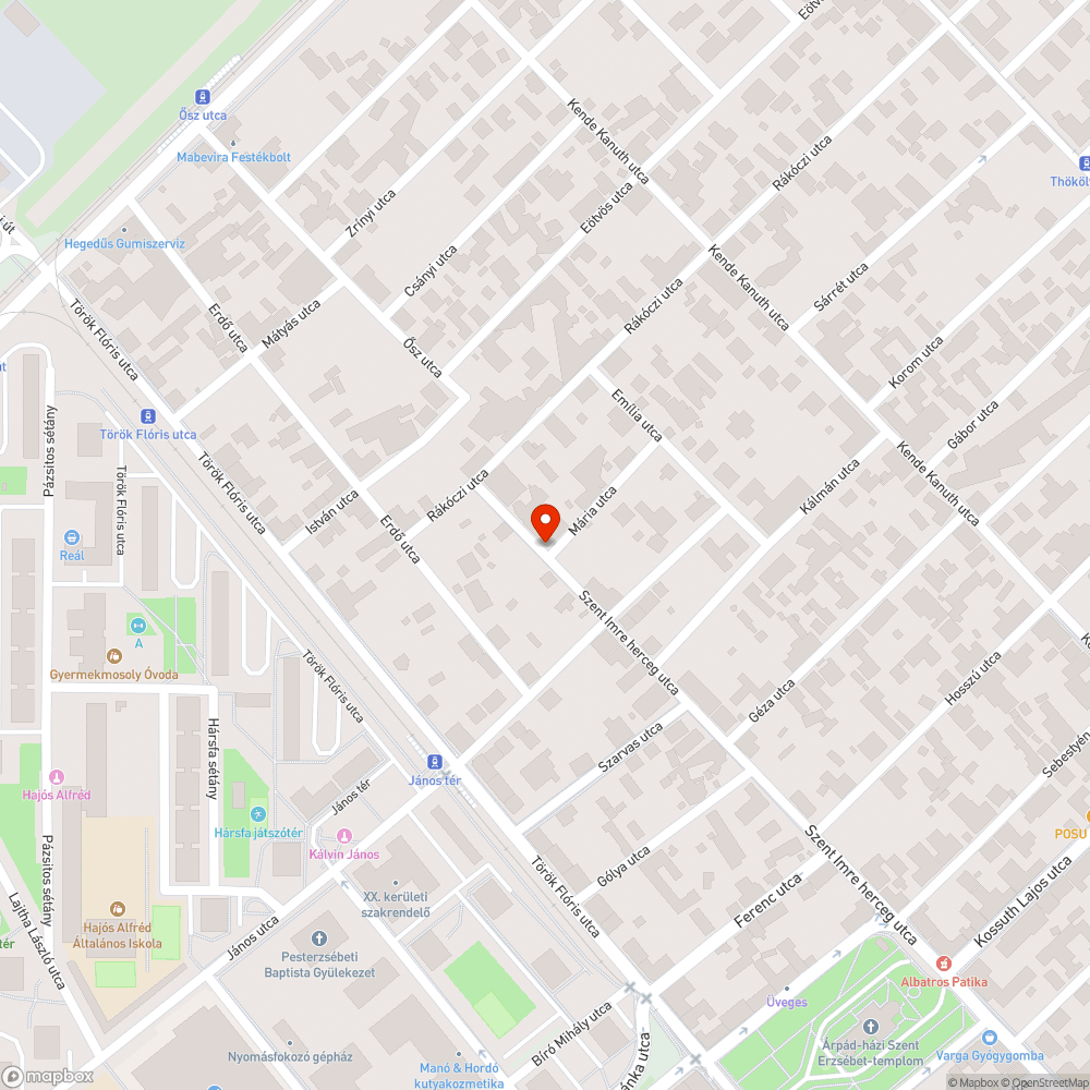 Utcára kipakolt hulladék bejelentés helye