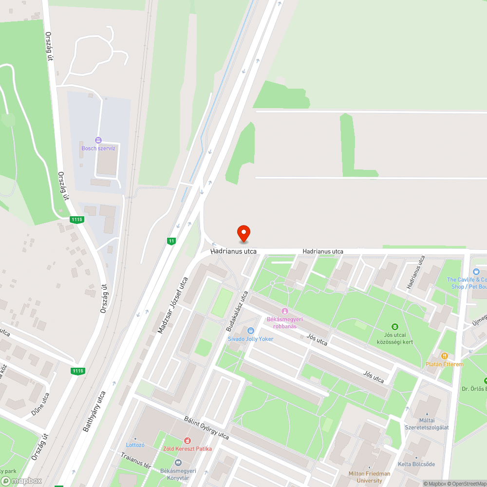 Szemét és gallyak bejelentés helye