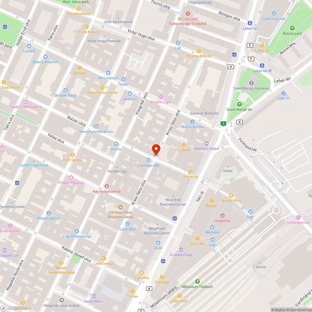 Balesetveszélyes lemez bejelentés helye