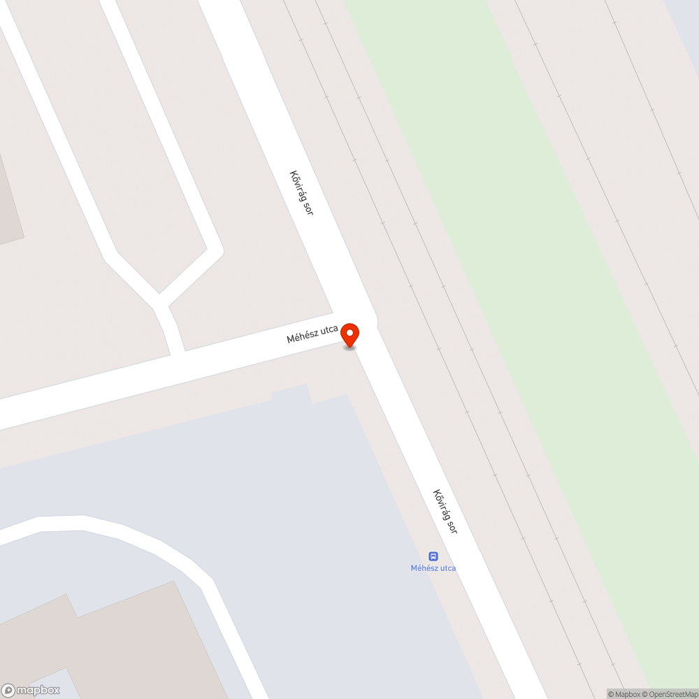 Leesett a Kővirág 14–16 táblája bejelentés helye