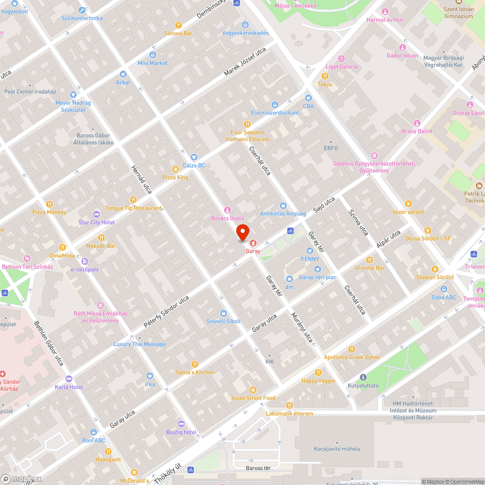 Fal mellett hiányzó aszfalt bejelentés helye