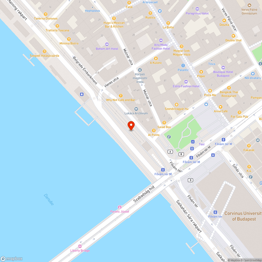 Bokatörő járda bejelentés helye