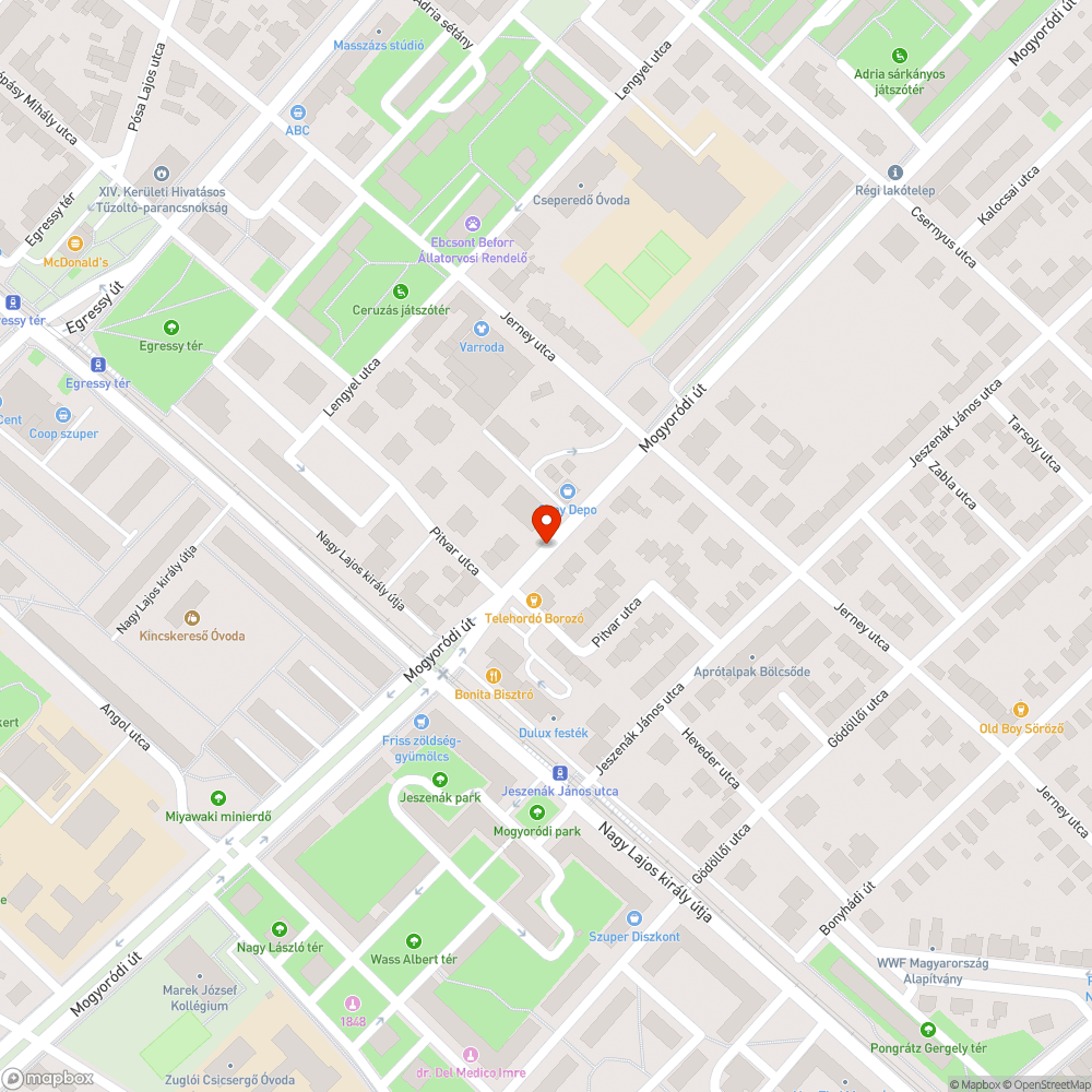 Hatalmas kátyú bejelentés helye