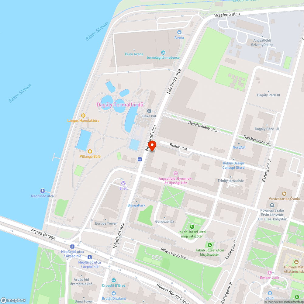 Facsonk bejelentés helye