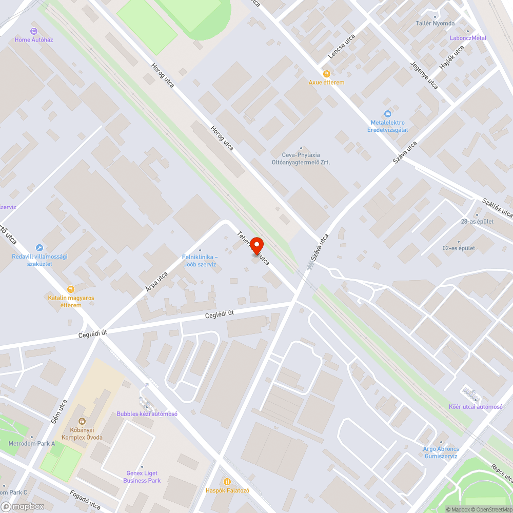 Lerobbant gépjármű bejelentés helye