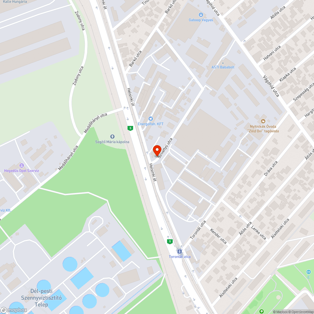 Rosszul kihelyezett tábla bejelentés helye