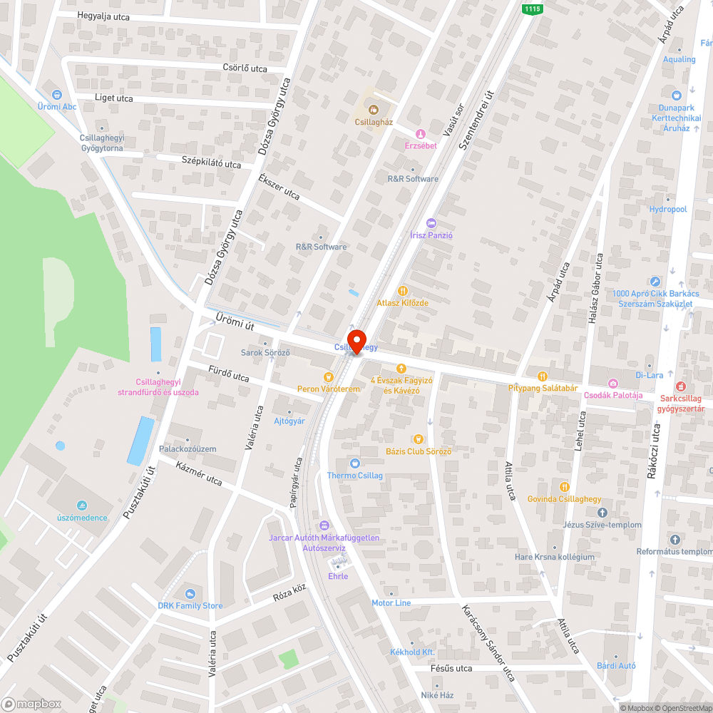 Hiányzó lámpa bejelentés helye