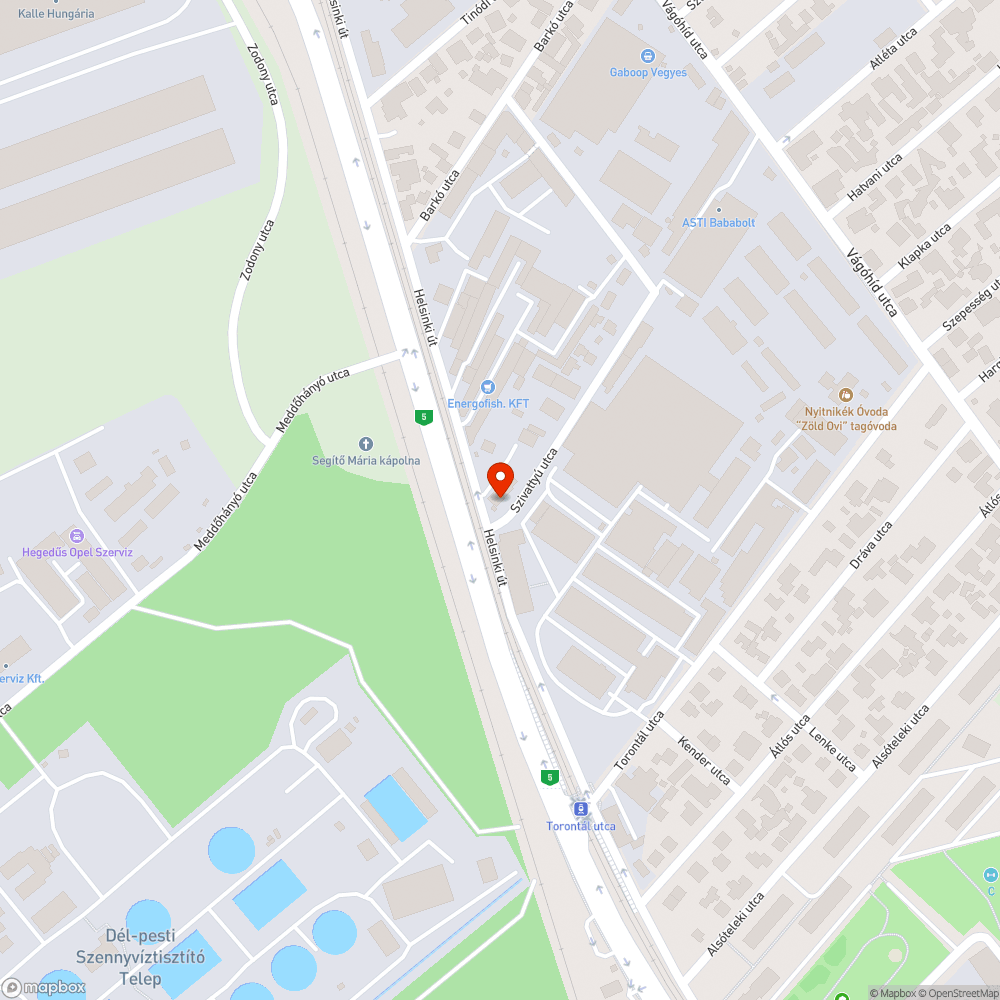 Füvön parkolás Szivattyú utca bejelentés helye