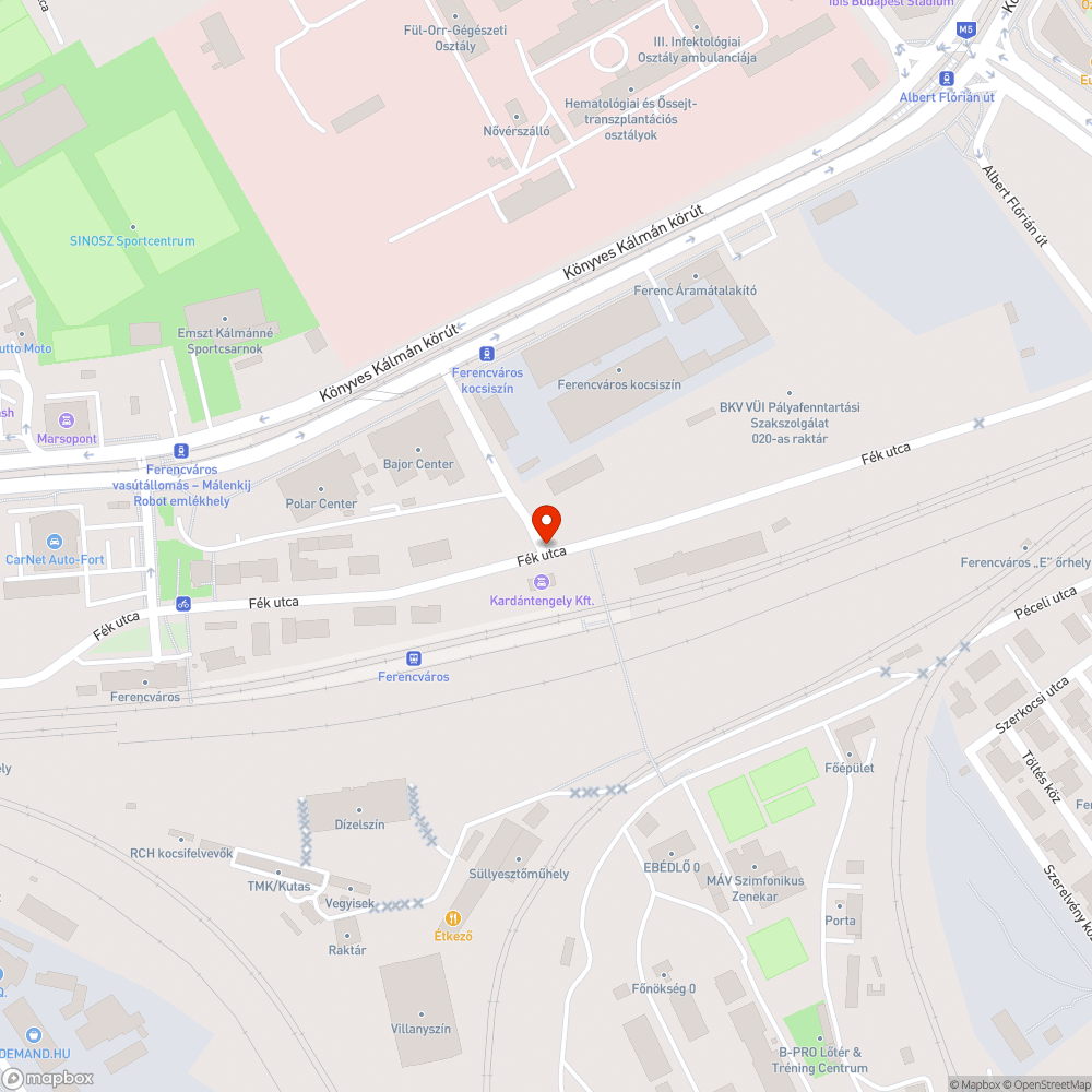 Szemetes utcasarok bejelentés helye