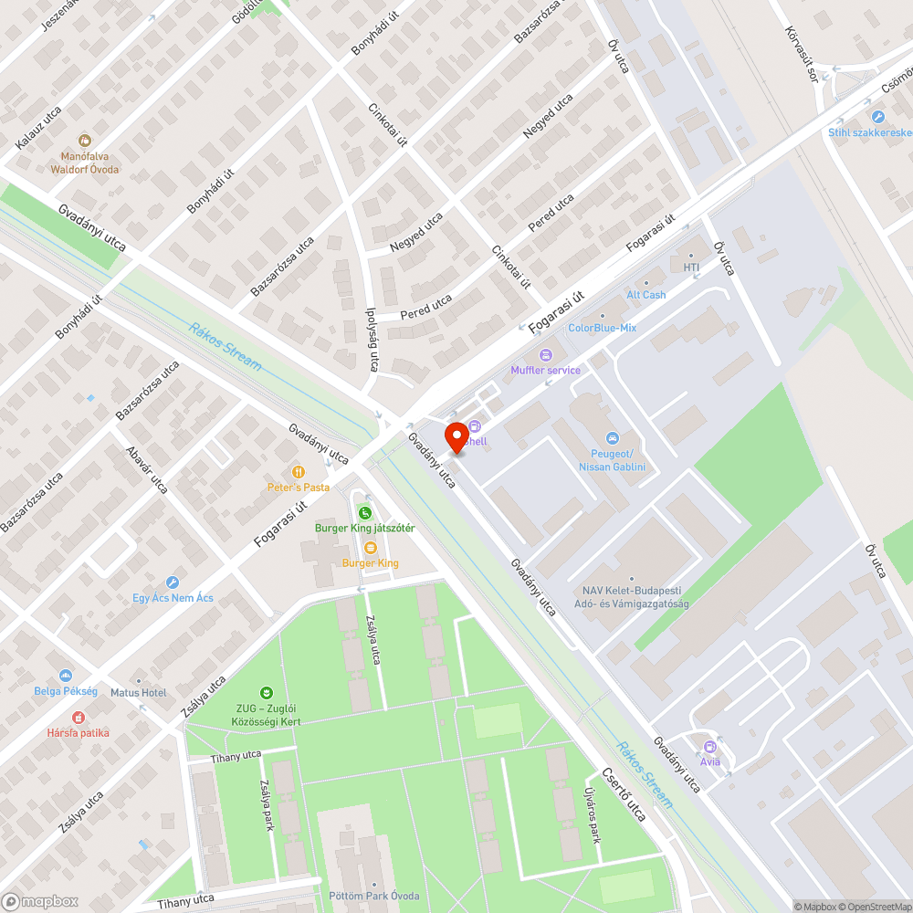 Szeméttaroló telepítésére igény bejelentés helye