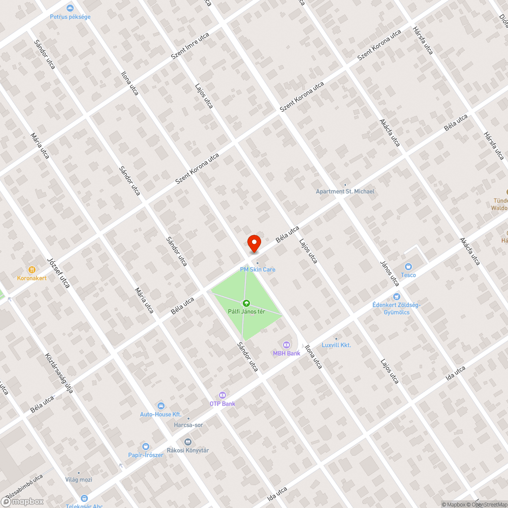 Elhagyott jármű bejelentés helye