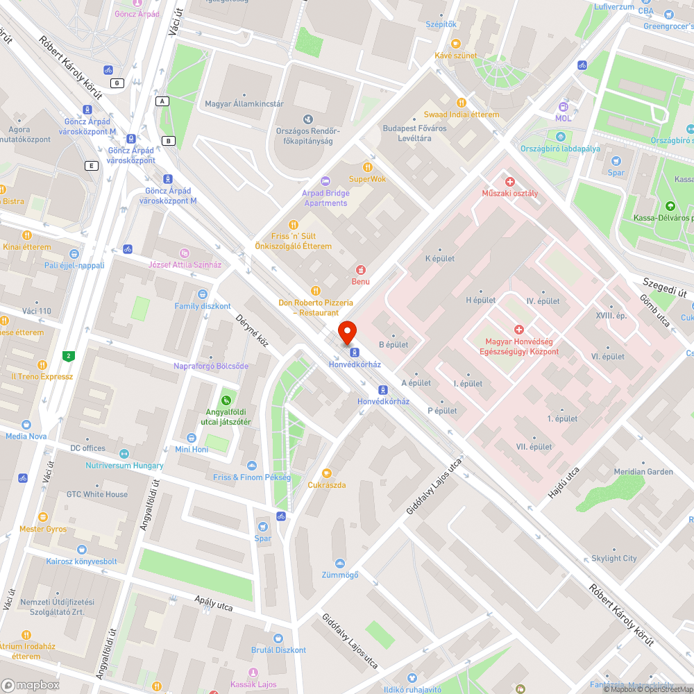 Villamosmegálló környezete mocskos bejelentés helye