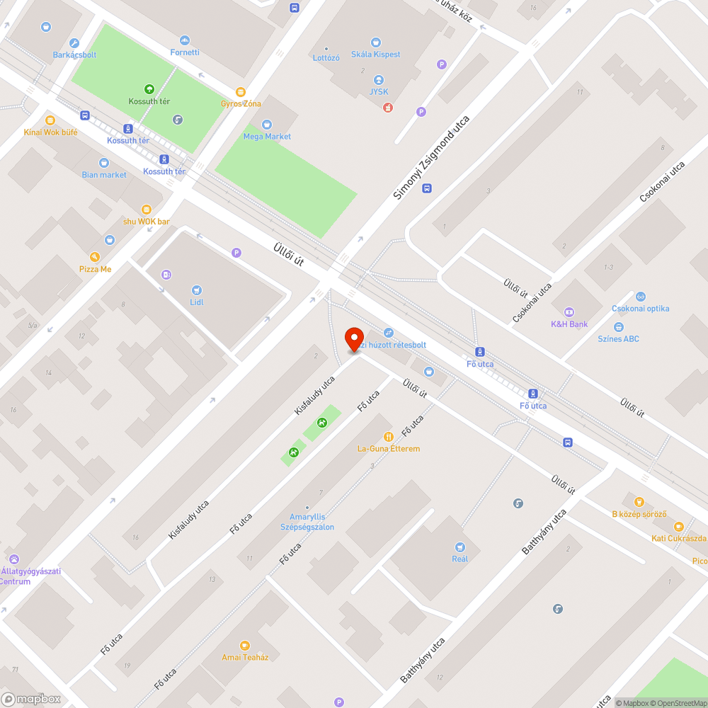 Nem helyesen kijelölt kerékpárút bejelentés helye