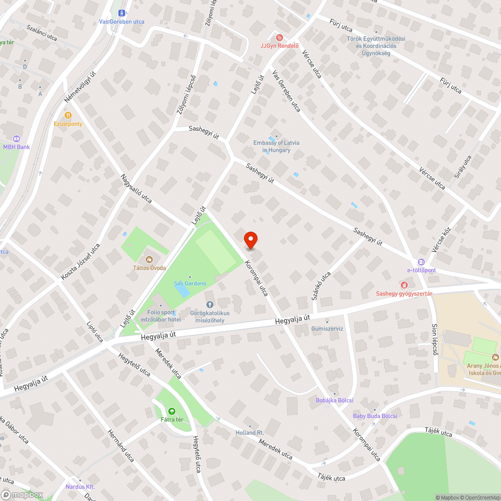 Használhatatlan, piszkos járda bejelentés helye