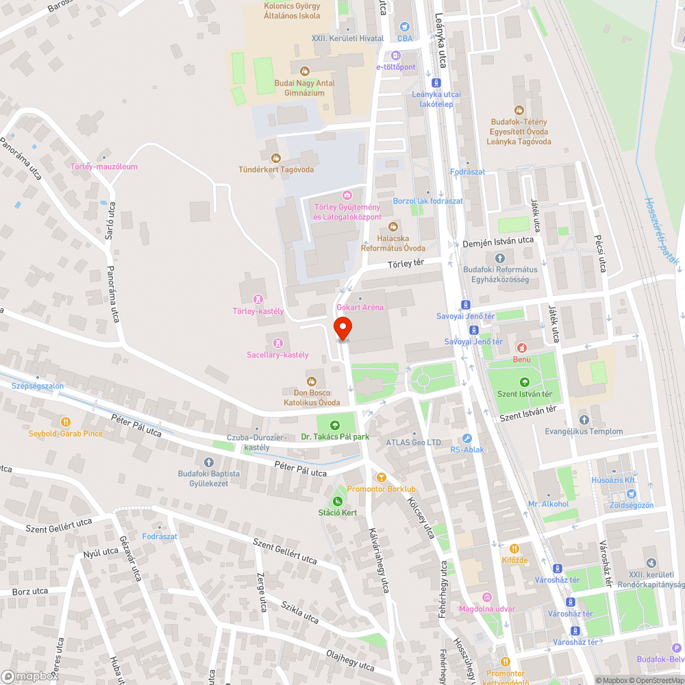 Ferde fa bejelentés helye