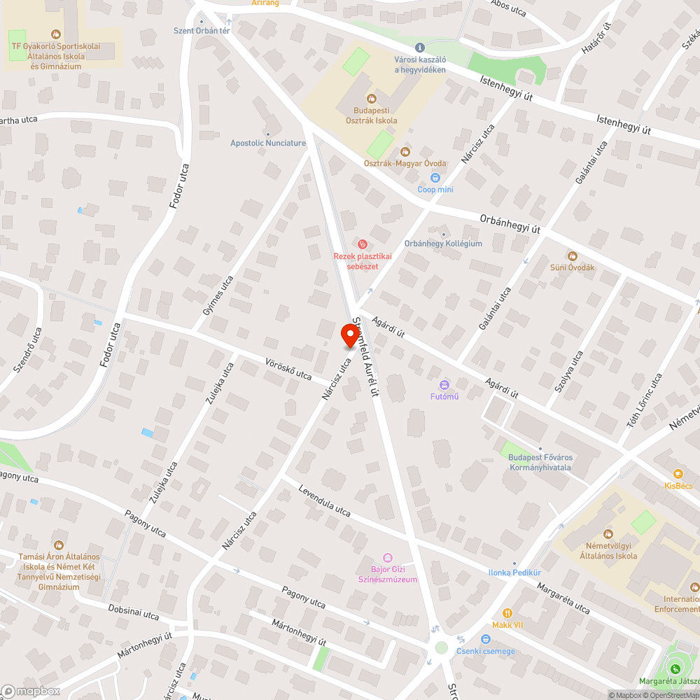 Elhagyott gumiabroncsok bejelentés helye