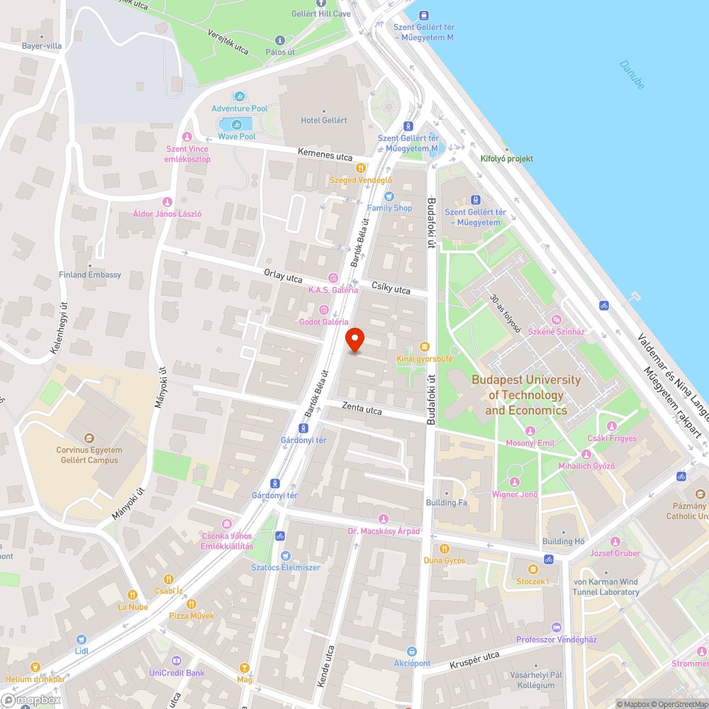 Üres fahely bejelentés helye