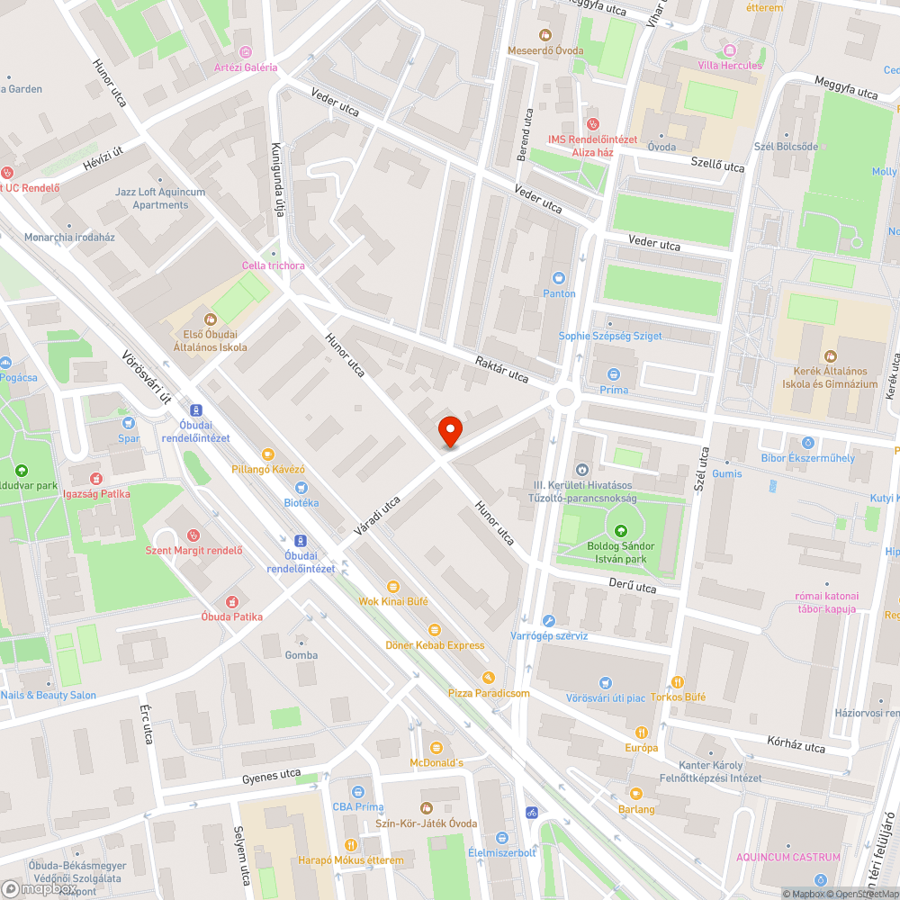 Veszélyes, sérült fa bejelentés helye