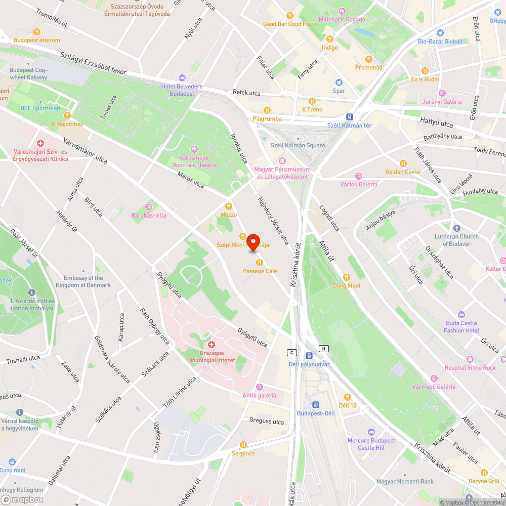 Megállóhelyen padka hiány bejelentés helye