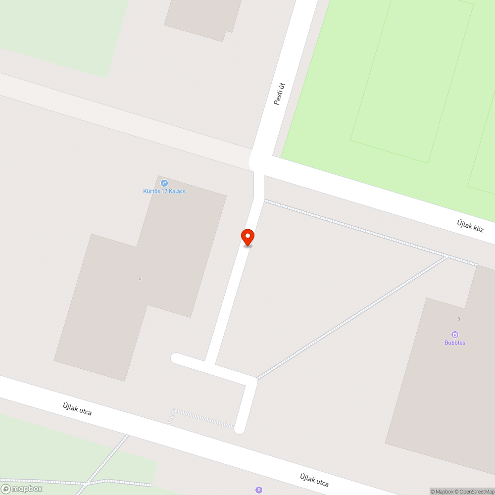 Árok bejelentés helye