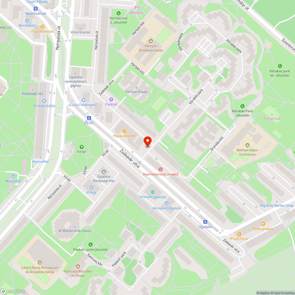 Kiálló aknafedlap bejelentés helye