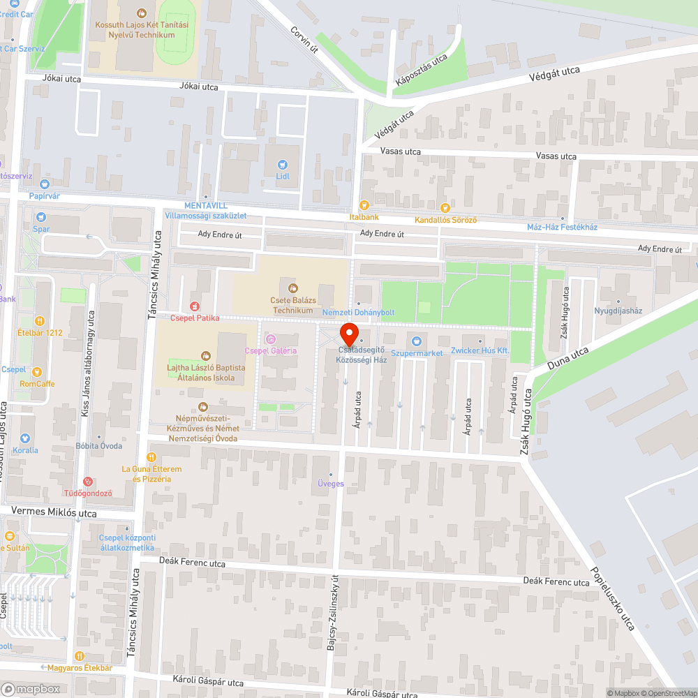 Kidőlt tábla bejelentés helye